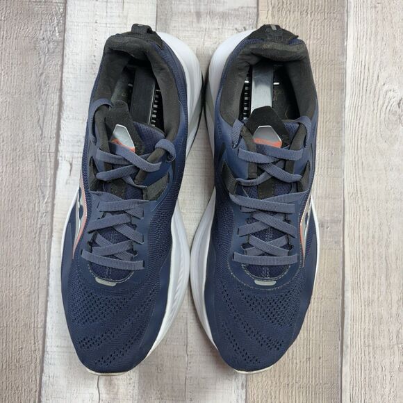 Saucony Ride 15 Women's Size 7.5 Running Shoes Athletic Sneakers Navy Blue - Picture 4 of 16